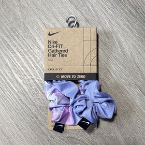 Nike Kids Dri-FIT Gathered Hair Ties - Lavender Tie-Dye